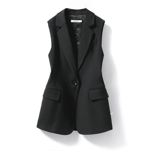 Women's Sleeveless Blazer - Modernity and Luxury