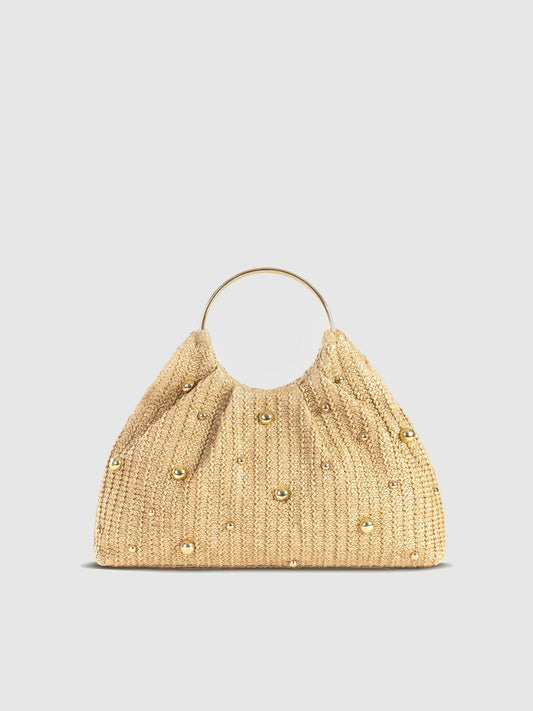 Beaded Hobo Bag